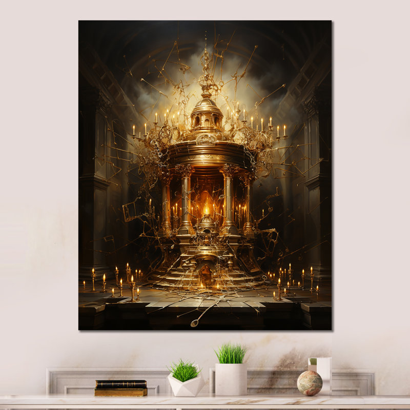«Judaism Gold Ark Of Covenant» sur, H 20 po x l 12 po x P 1 po