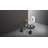 Circulo Steel Top End Table-829323337