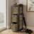 Aliyaha 39cm W Solid Wood Storage Rack
