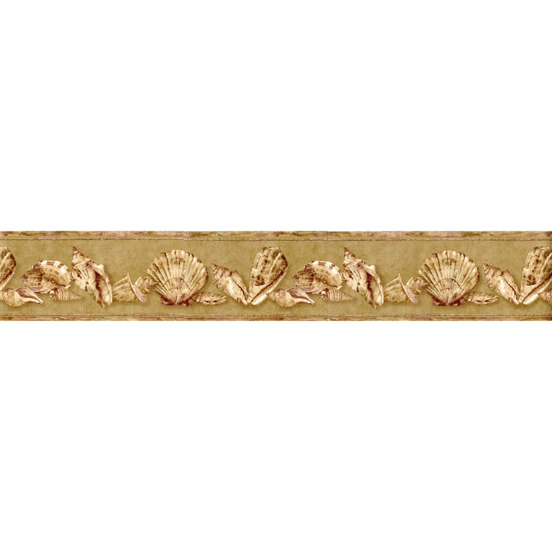 Adrieanna Coastal Seashell Border