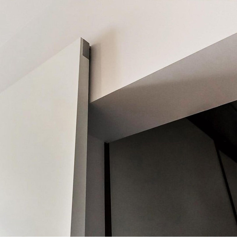 Magic 2 White Wall Mount Sliding Door System