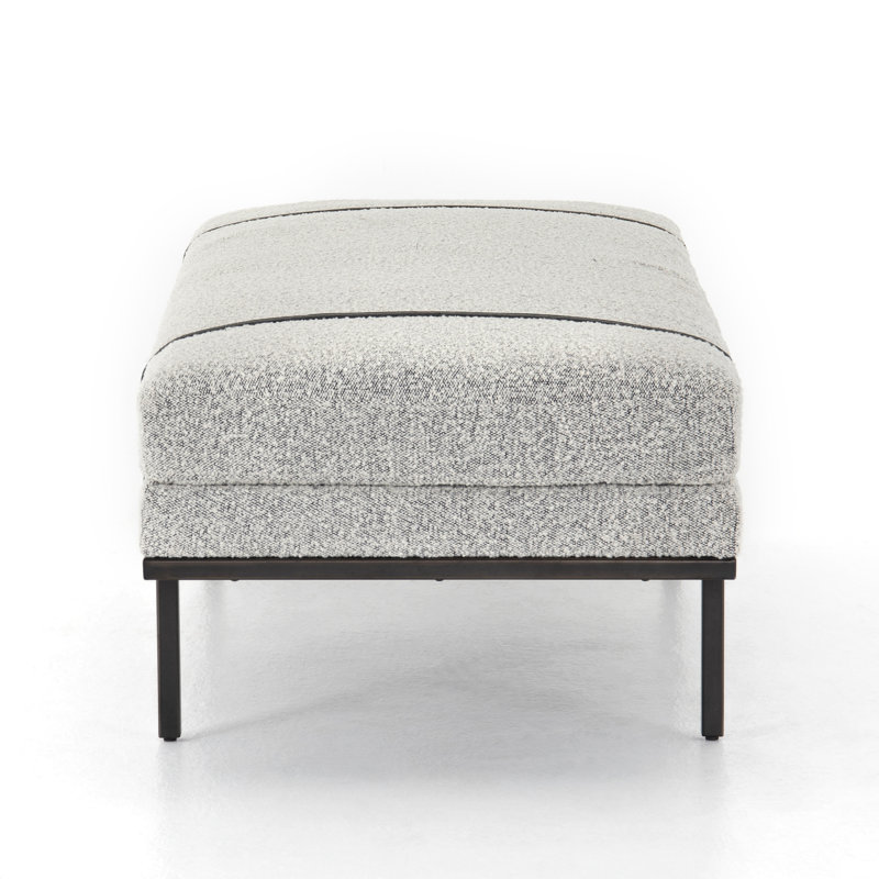 Harris Upholstered Bench, Knoll Domino