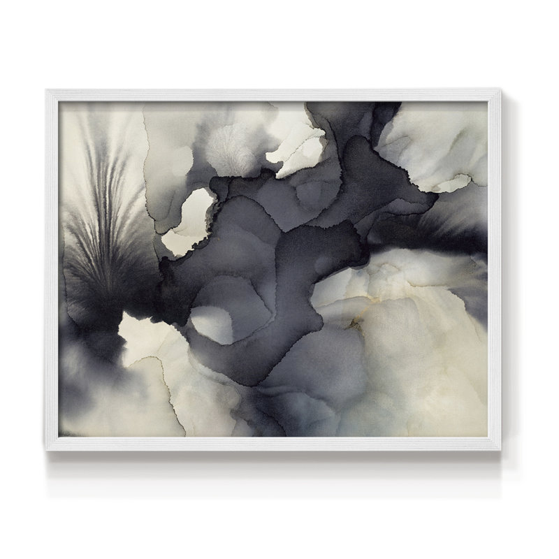 Son et couleur - Impression encadrée - Restickable, H 16 po x l 20 po, Blanc