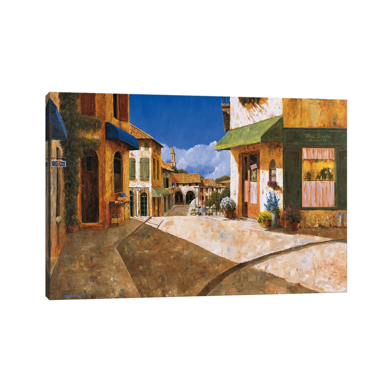 On My Way To The Market by Gilles Archambault - Wrapped Canvas Painting, 101.6 cm H x 66.04 cm W x 1.91 cm D