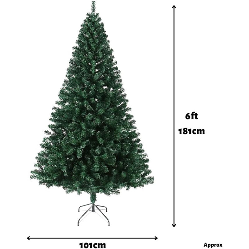 Artificial Christmas Tree, 181"H