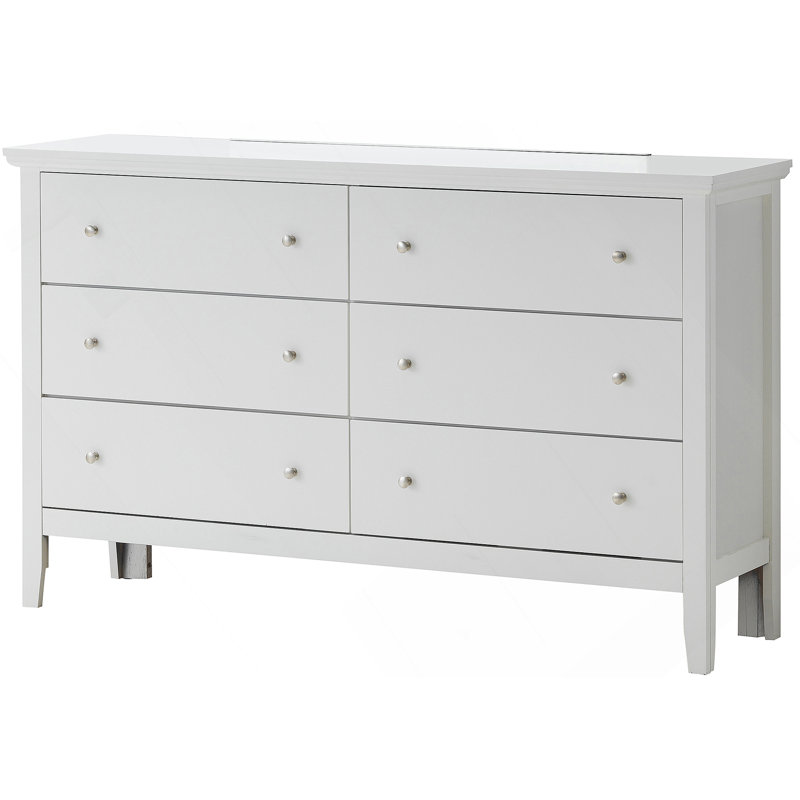 Commode pour chambre Glory Furniture Primo, White