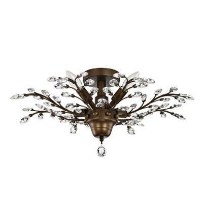 Plafonnier encastré 4 lumières Holly