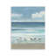 Plaque murale Gentle Waves Shore Birds, design par Sally Swatland