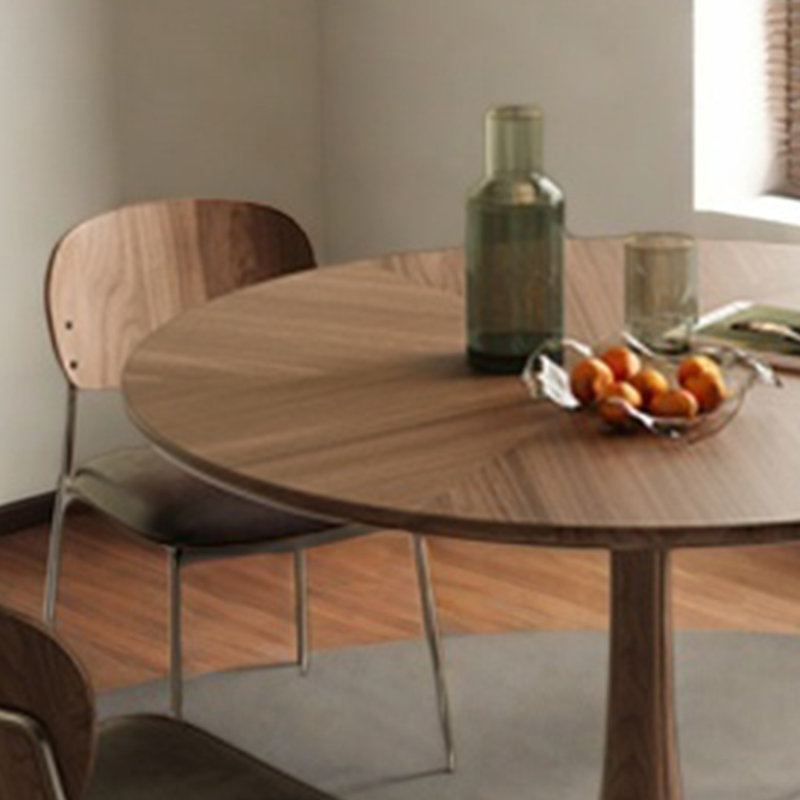 Medieval Style Dining Table, 29.52"H x 43.3"L x 43.3"W