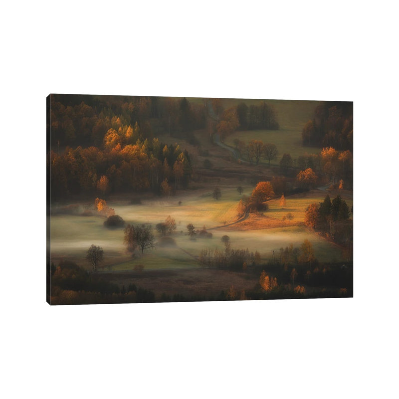 Speak Of The Sun by Izabela Laszewska-Mitrega/Darek Mitrega - Wrapped Canvas Painting, 45.72cm H x 66.04cm W x 1.905cm D
