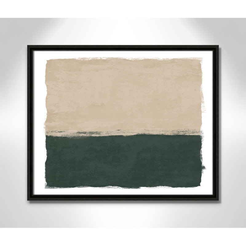 «Emerald Forest II - Landscape Version Print» par Natalie Carpentieri, Toile avec cadre, L 21,5 po x H 17,5 po