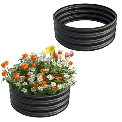 Zeyah Metal Planter Box