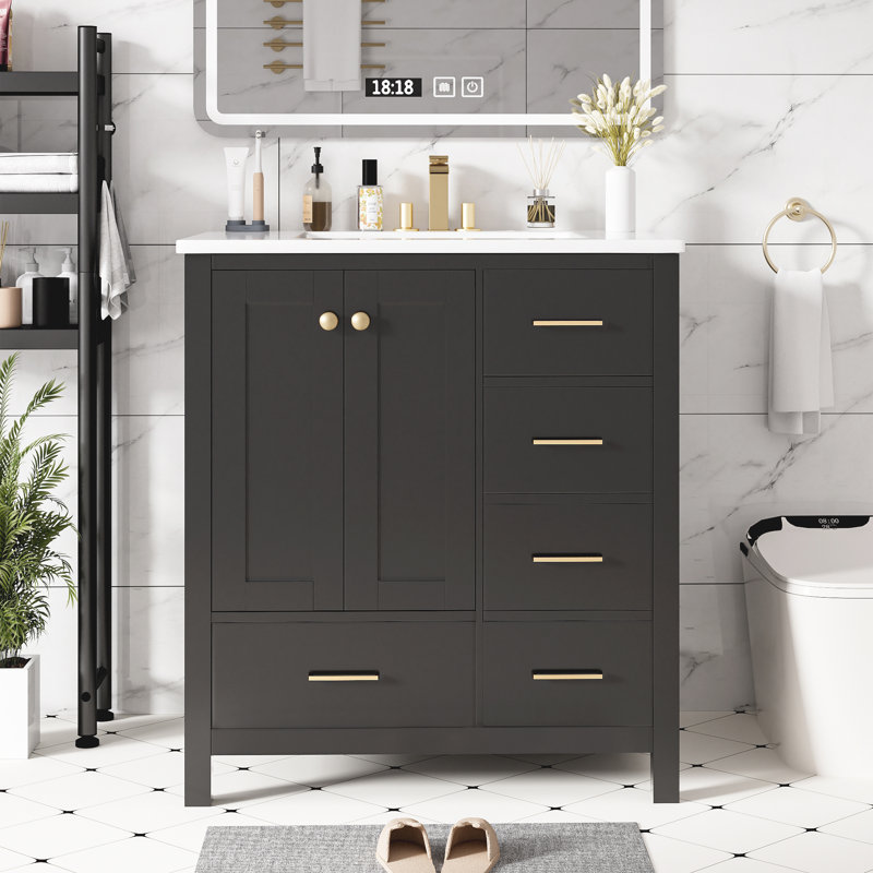 Armoire de rangement en bois massif