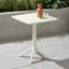 Rimini Outdoor Bistro Table, Square Spacious Tabletop-129428129