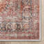 Tapis persan oriental rouge bien tissé Ervin Delphine-87869659