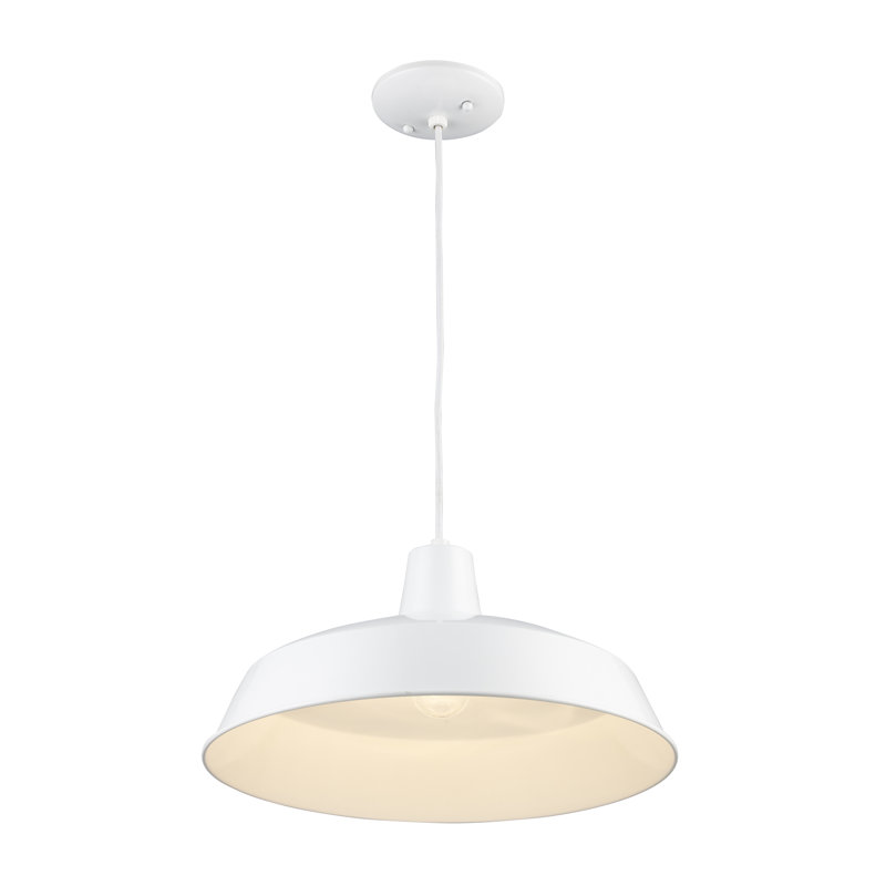 Wynter 1 - Light Single Pendant, White