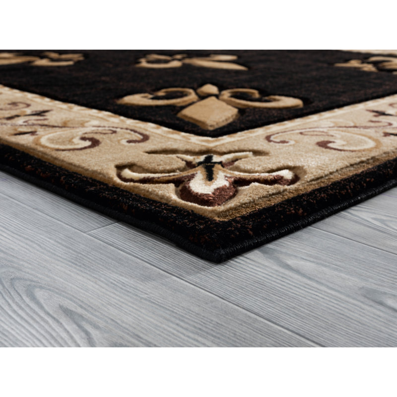 Goines Moroccan Indoor Rug, Round 7'10"