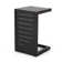 Caggiano Rectangular Metal Outdoor Side Table