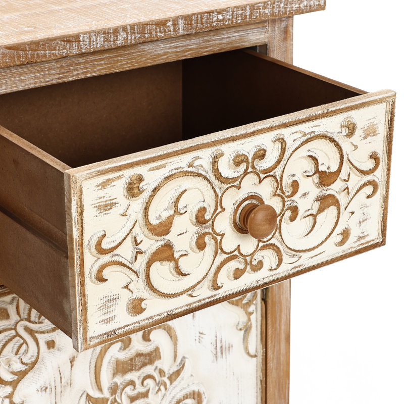 Malia Nightstand with Storage