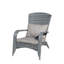 Chaise de patio avec coussins Mobilier d'extérieur-232047376-237927342