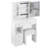 Small Size Premium Left Drawer Desktop Vanity Table + Cushioned Stool