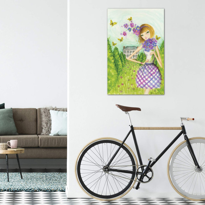 Printemps à Summerside # 2, art, H 40 po x l 26 po x P 1,5 po, Toile tendue