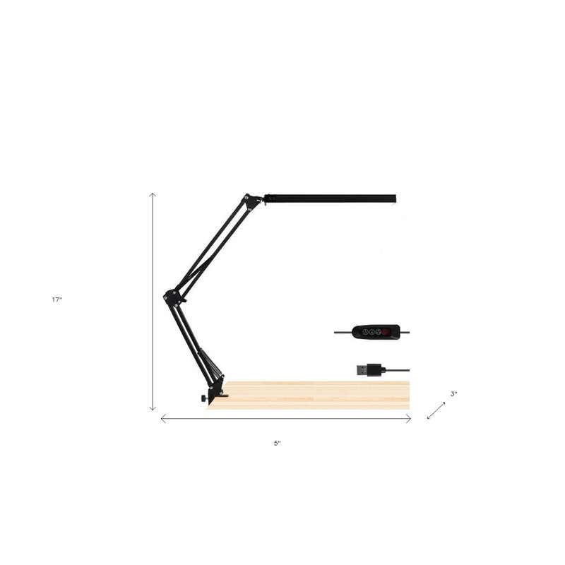 Lampe de bureau USB Foxcote