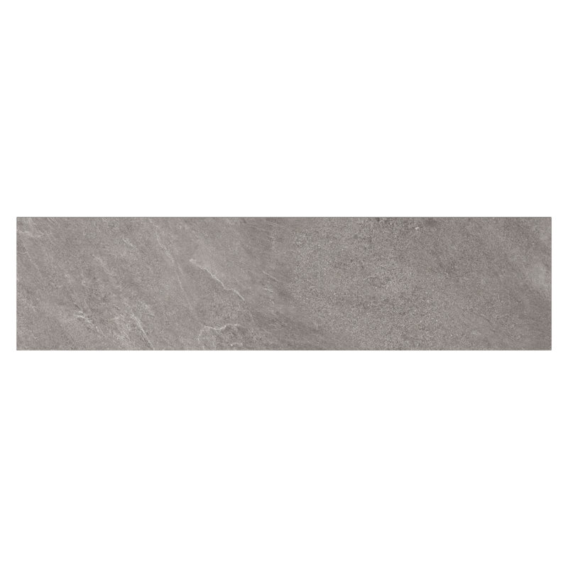 11.81 In. X 47.24 In. Matte Porcelain Pool Coping (3.87 Sq. Ft. / Each), Slate Gray