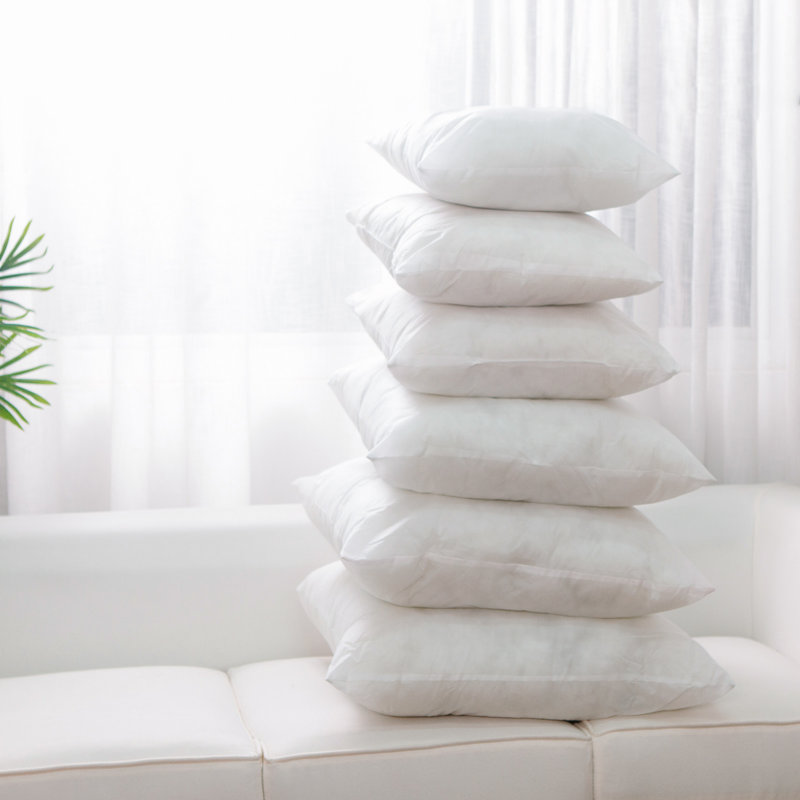 Housse et insert de coussin carré Huihome, 16 po x 1 po