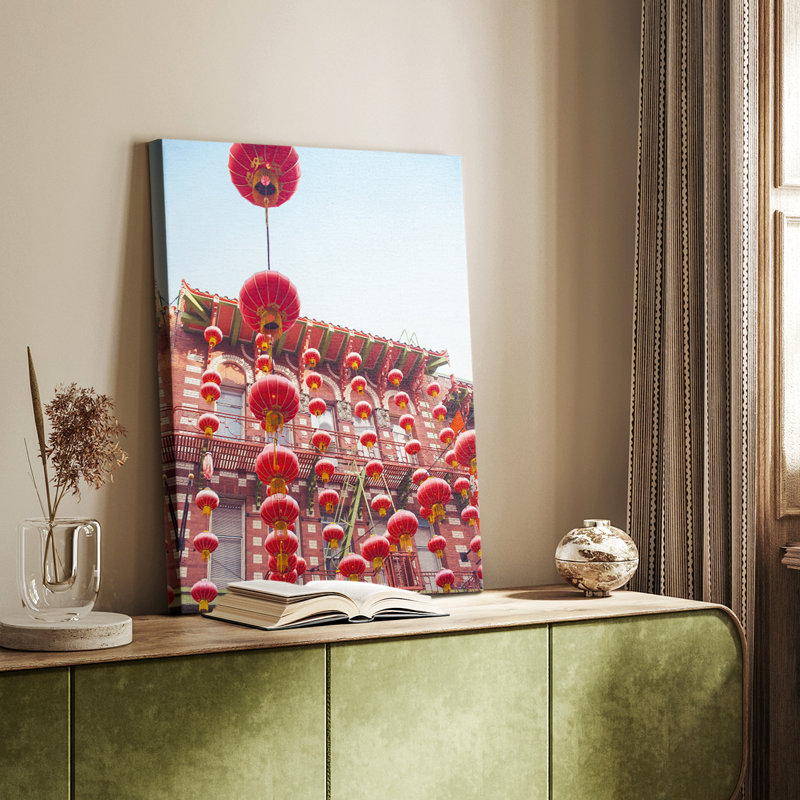 Jolies lanternes I - galerie sur mesure, H 18 po x l 12 po