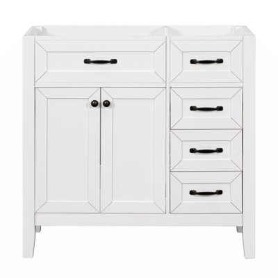 Base de meuble-lavabo simple 35,5 po seulement