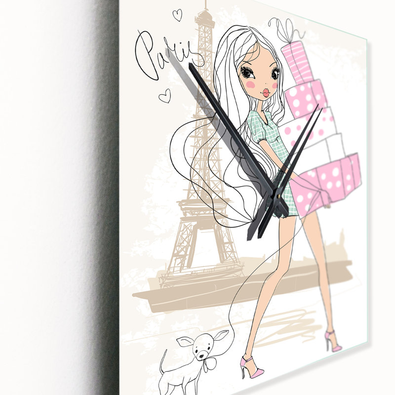 Horloge murale Shabby Elegance, Grand
