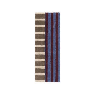 Handmade Cotton Striped Area Rug