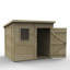 Timberdale 8 x 6 Pent Shed-87256152