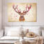 Cerf rose floral-107922474