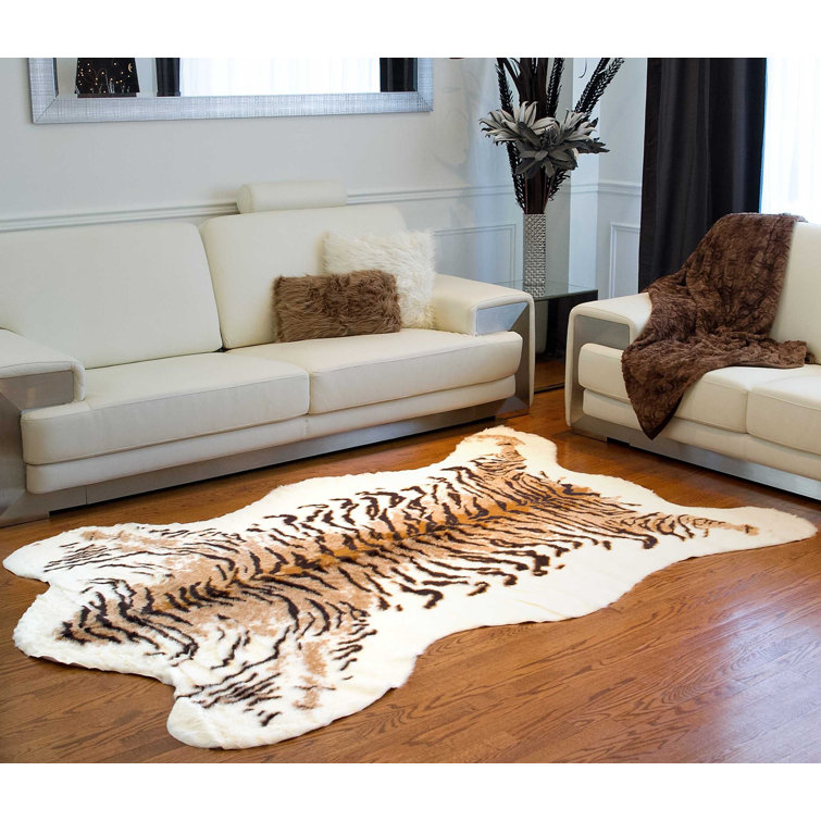 Hollin Cowhide Animal Print Indoor Rug