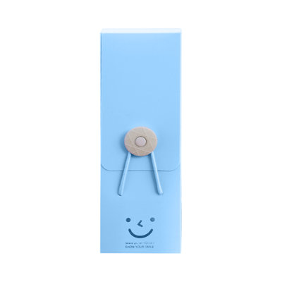 Pencil storage Smile Button Pencil Box Candy Color Cute Smiling Face Pencil Box
