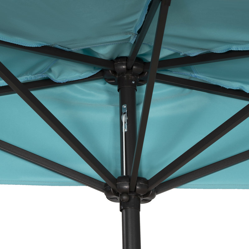 Parasol de marché 9 pi Nicholls, Turquoise