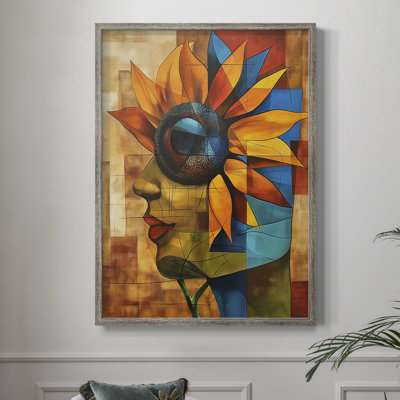 FLORAL Series CDXC Framed Print - Solid Wood