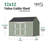 Value Gable Shed With Side Entry-120593903-120593902