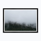 Mountain Fog Ii Print by Tim Klein