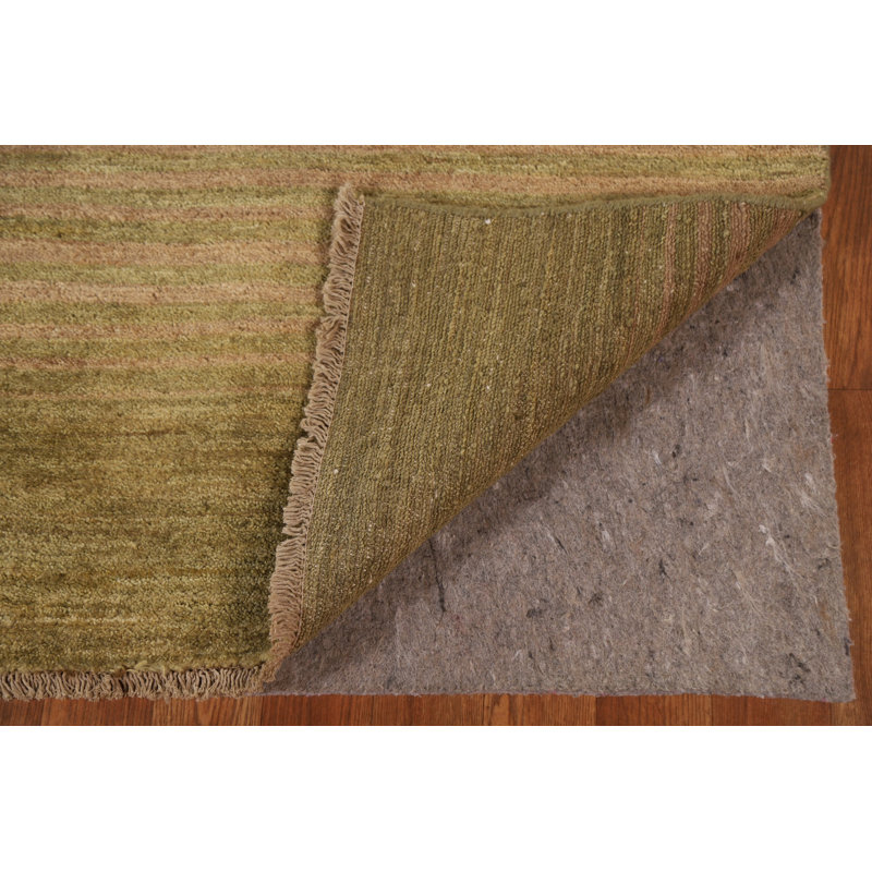 Striped Gabbeh  Wool Area Rug 5x8