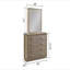 Commode Medusa en bois