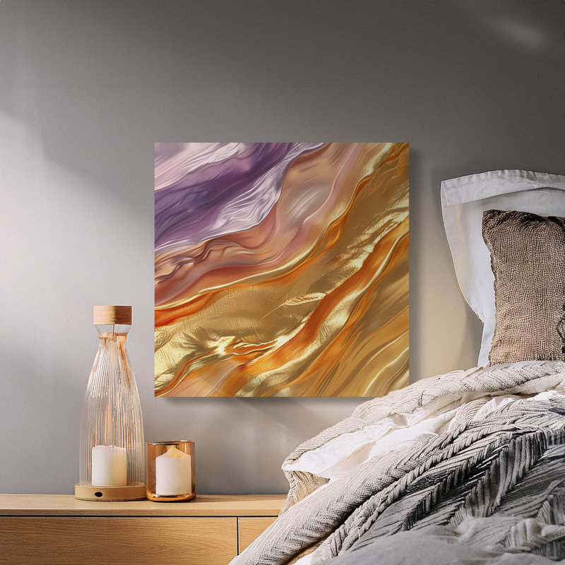 Akur No Frame Print on Canvas, 25.4 cm H  x 25.4 cm W