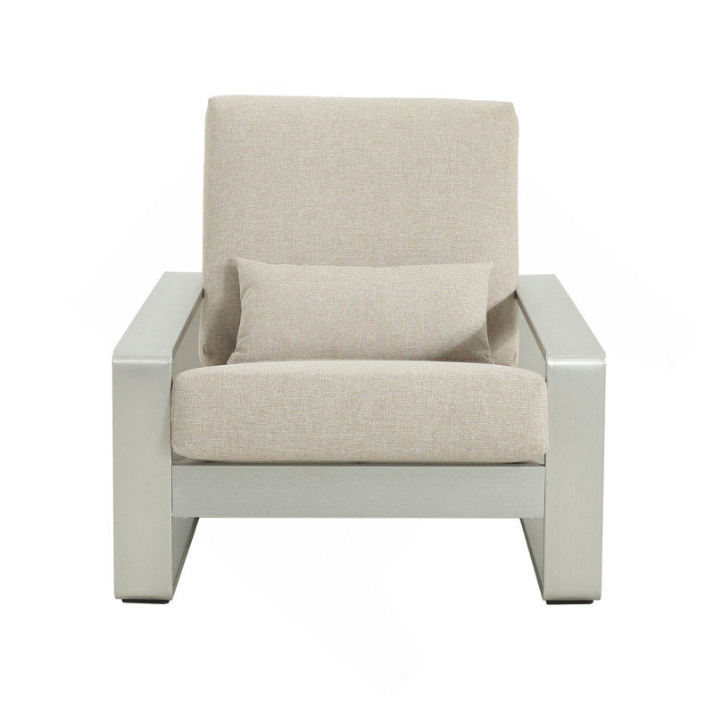 Méridienne La Plata, 1, Beige, Argent