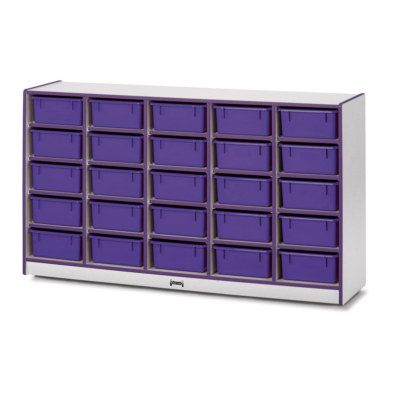 Rangement mobile pour baignoire Rainbow Accents®, H 35,5 po x l 60 po x P 15 po, Mauve, Oui
