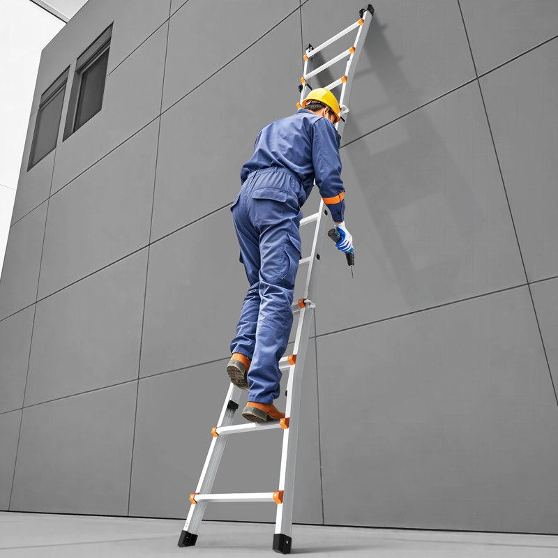 Telescoping Ladder A Frame Extension Multi-Function for Homework, 4.88', 20.28"