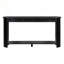 Console 59,8 "en placage de chêne avec 3 tiroirs et une conception semi-circulaire-133631152-133631155-133631156