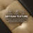Beige & Brown Storage Ottoman | Flannel + Faux Leather | X-stitching | Solid Wood Frame
