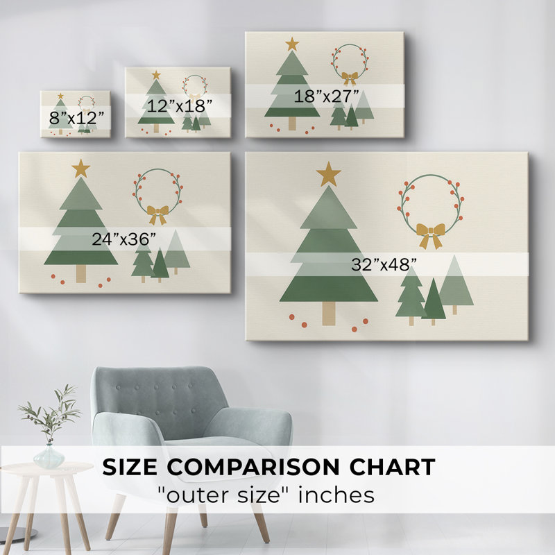 Silver Snow at Night-Premium Gallery Wrapped Canvas, H 12 po x l 18 po